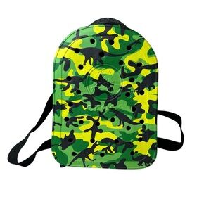 Crocs Green Dinosaur Camo Pattern Backpack